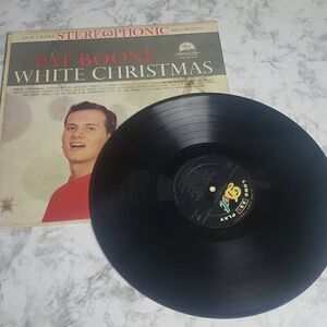 Pat Boone White Christmas Vinyl Record
